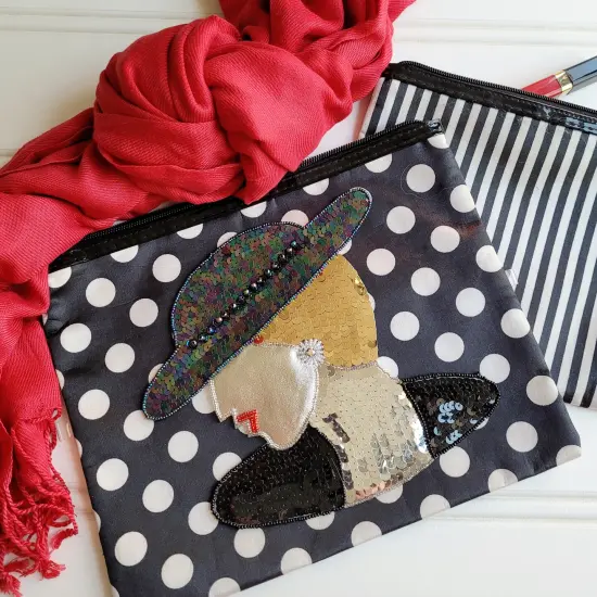 Vogue Lady Sequin Applique/Patch {3}