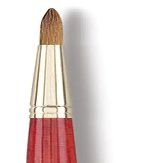 Princeton Synthetic Sable Brush - Round, Long Handle, Size 10 {1}