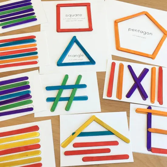 450PCS Colored Craft Sticks, 2.5 Inch Mini Wood Popsicle Sticks {5}