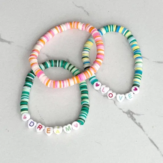 Bold Brights Heishi Box Diy Bead Kit {2}