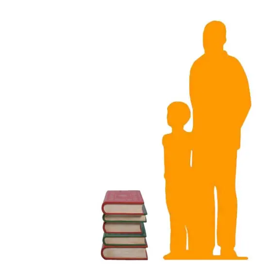 Book Seat Toy Prop Decor Resin Statue {2}