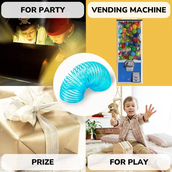 Coil Spring Toy - 25 Pcs - Kids Party Favor - Bulk Coil Springs for Party Favors - Easter Egg Fillers - Goodie Bag Supplies - Pinata Stuffers - Bulk Gifts for Kids - Classroom Prizes {3}