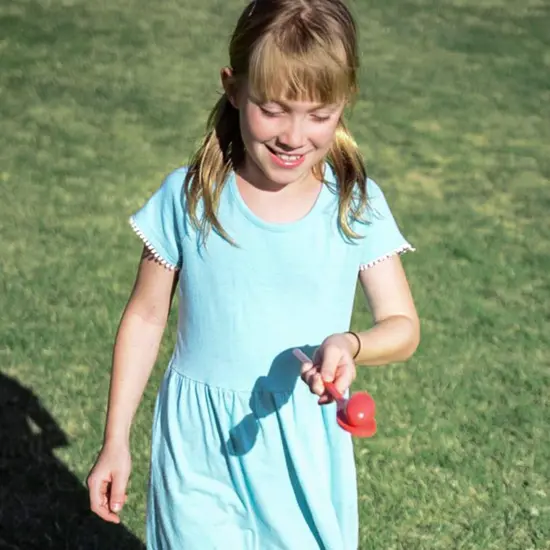 24 PCS Easter Egg and Spoon Race Game Set, 12 Players Carnival Game for Kids & Family Activity Holiday Outdoor Yard Easter Egg Hunt Birthday Party Lawn {5}