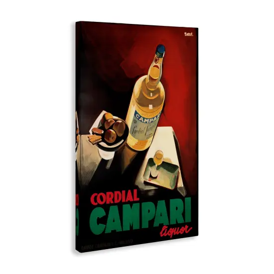 Stupell Industries Vintage Campari Wine Canvas Design by Marcus Jules {3}