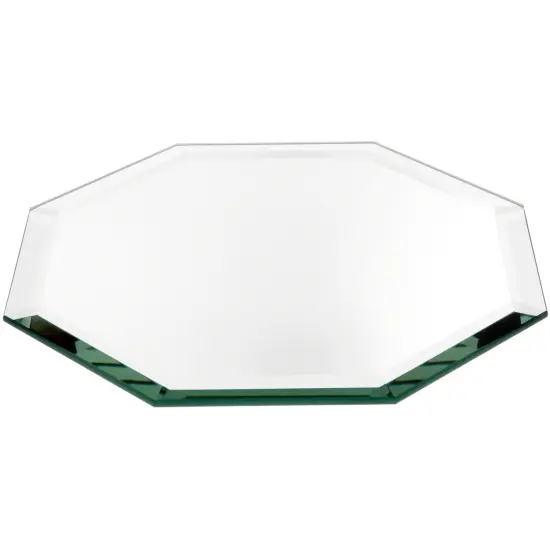 Plymor 8" Octagon, 5mm Thick Beveled Glass Mirror {1}