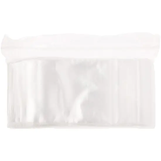 Plymor 3" x 4.5", 2 Mil Zipper Reclosable Plastic Bags {3}