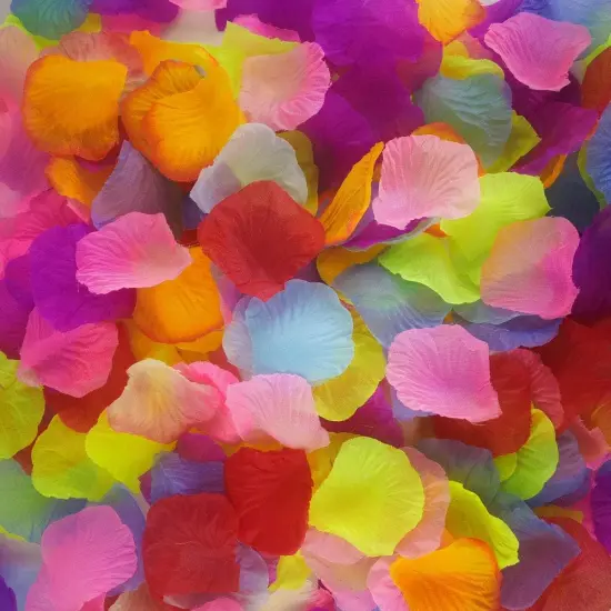 Artifical Petals, 1000 Pcs Silk Rose Petals Decoration Flower Petals for Wedding {1}