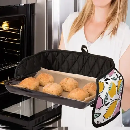 Craft Express 2 Pack Double Mitt Sublimation Pot Holders Sublimation-Ready {3}