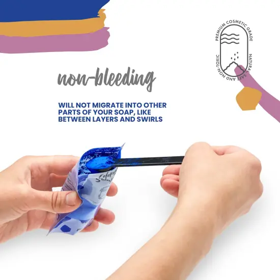 Pifito Oxide Pigment Colorants Sampler │ 8 Beautiful Colors for Soap Making Supplies, Bath Bombs (.25 oz ea) │ Red, Blue, Yellow, Pink, Green, Brown, Black, Violet {6}