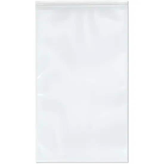 Plymor 14" x 24" (Pack of 50), 6 Mil Industrial Duty Zipper Reclosable Plastic Bags {1}