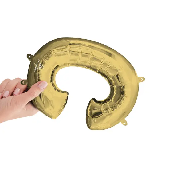 Anagram&reg; 16 Inch Letter C White Gold Air Fill Only {4}