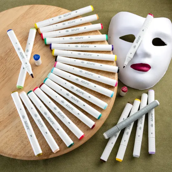 RM-BAS24 | Azure™ 24pc Color Marker Set {3}