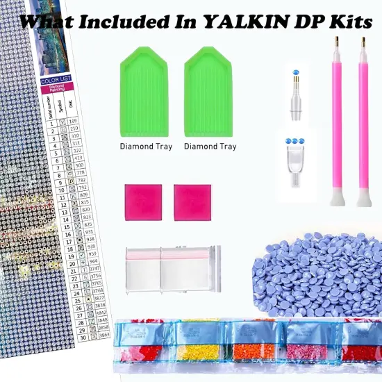 5D Large Diamond Painting Kits for Adults (35.43x11.8inch), Full Round Drill Brook Bridge Pictures Arts Paint by Diamonds Kits Diamond Art Kits for Home Wall Decor Relax Gift {3}