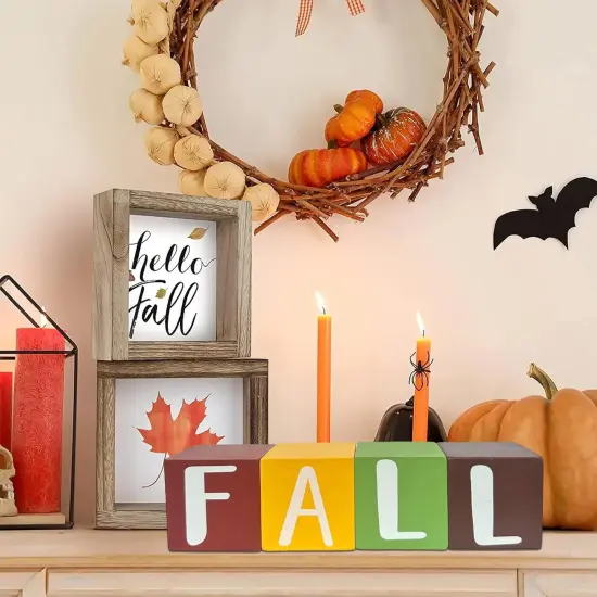 4 Pcs Turkey Thanksgiving Table Decor {2}