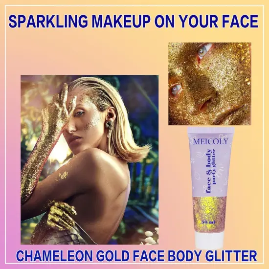 Color Changing Face Glitter {2}