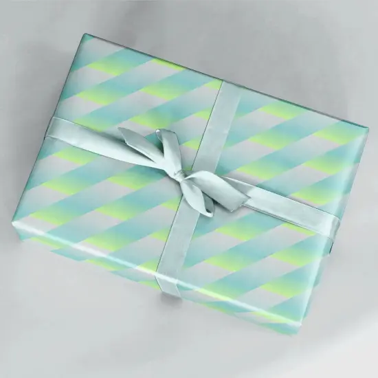 Gradient Geo Gift Wrap V {1}