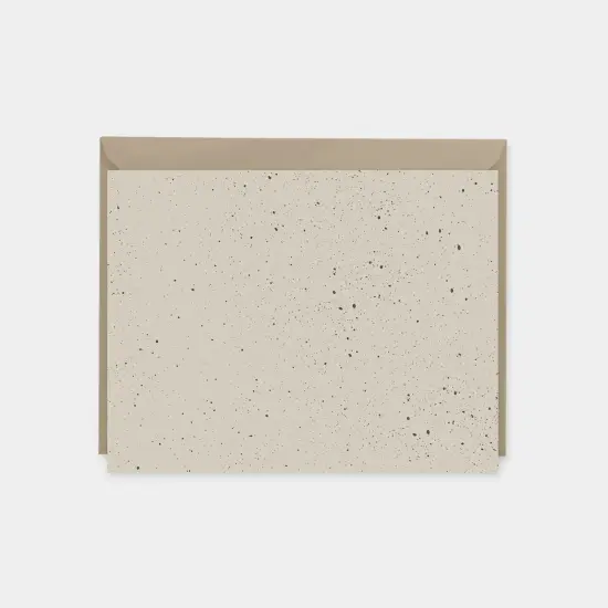 Speckled Tan Note Cards {1}