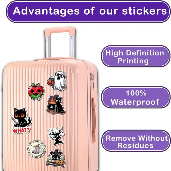 50 PCS Halloween Stickers {2}