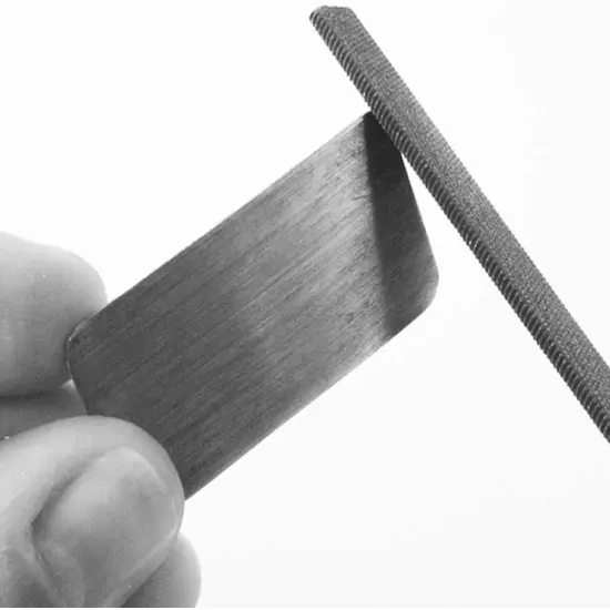 Vintaj Large File #2 Cut, .40" Wide by 2.75" Long for Smooth Finishes in Jewelry Making and Arts & Crafts {5}