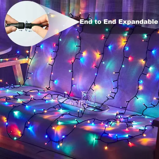 105FT 300 LED Christmas String Lights {2}