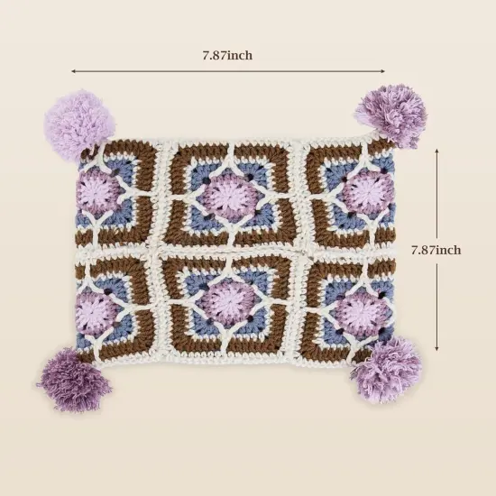 Crochet Kit Granny Square Tissue Holder for Beginners {2}