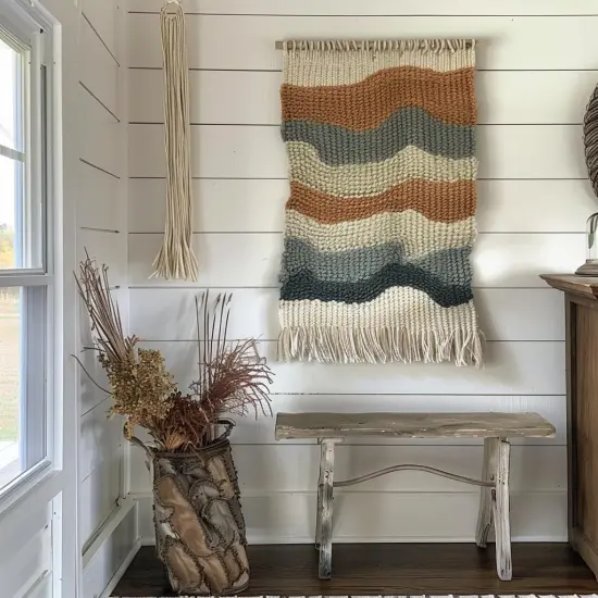 Solid Wood Table-top Weaving Loom for Aspiring hobbyists. {3}