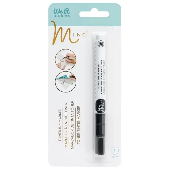 We R Minc Toner Pen-Black, Medium Point {1}