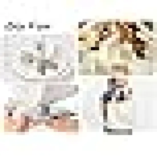 White Cotton Fabric Bundles for DIY {5}