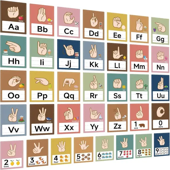 American Sign Language Flash Cards {3}