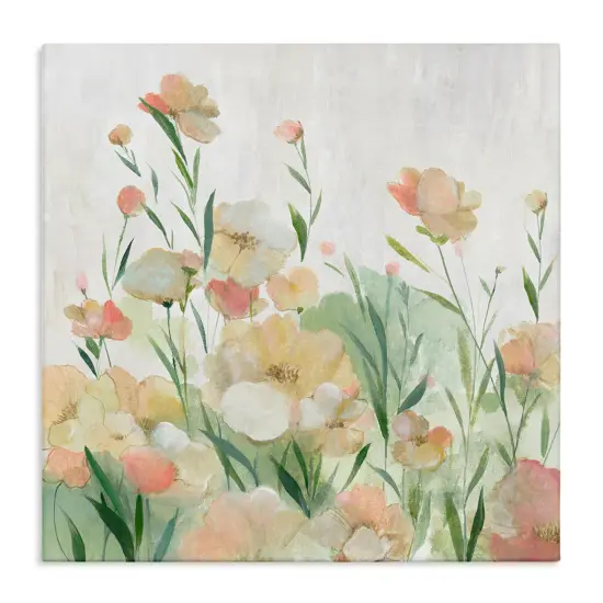 Stupell Industries Blush Florals Meadow Canvas By Hannah Dawson {1}