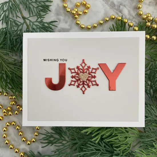 RED CURRANT Mirror Foil Cardstock - 12x12 Foil Cardstock - Encore {4}