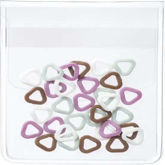 Soft Triangle Stitch Markers-Extra Small {4}