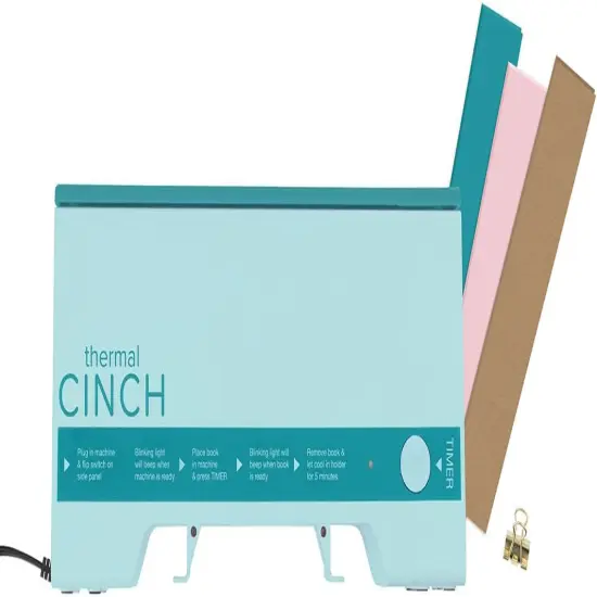 We R Memory Keepers Thermal Cinch Binding Machine Mint 12 Inch 60000801 by American Crafts {1}