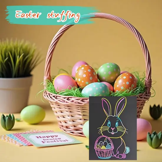 240 Scratch Paper for Kids with 26 Bamboo Styluses {2}