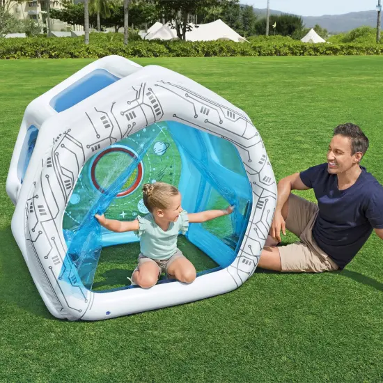 Bestway Space Station Exploration Kids Inflatable Playhouse {4}