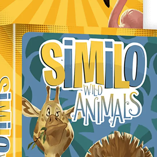 Similo: Wild Animals - Cooperative Deduction Card Game, Horrible Guild, Ages 7+, 2+ Players, 10 Min {7}
