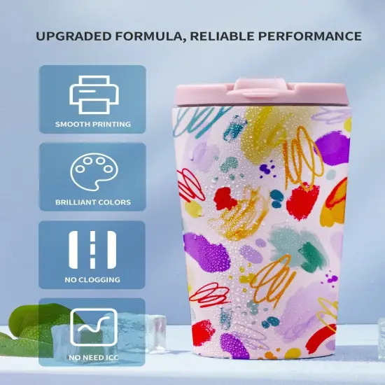 Sublimation Starter Bundle - 8.5x14 Paper + Ink for Inkjet {4}