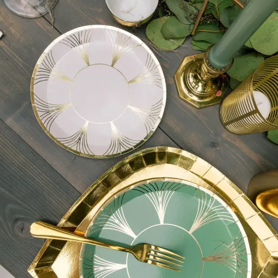 GATSBY DESSERT PLATES {2}