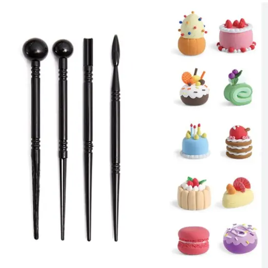 Fondant Carving Tool Cake Decoration Cake Modeling Pens {3}