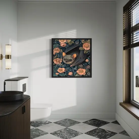Bat Art Print Poster {2}