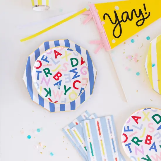 ALPHABET SOUP SMALL PLATES {2}