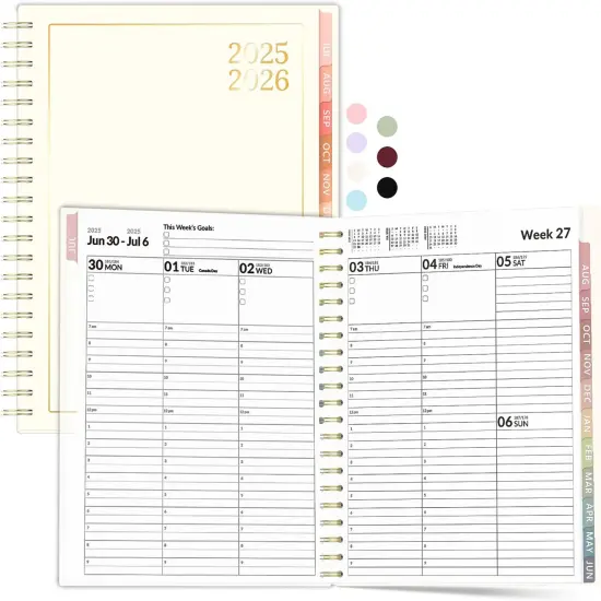 Teacher Planner 2025-2026 - 8.5"x11" - Beige {1}