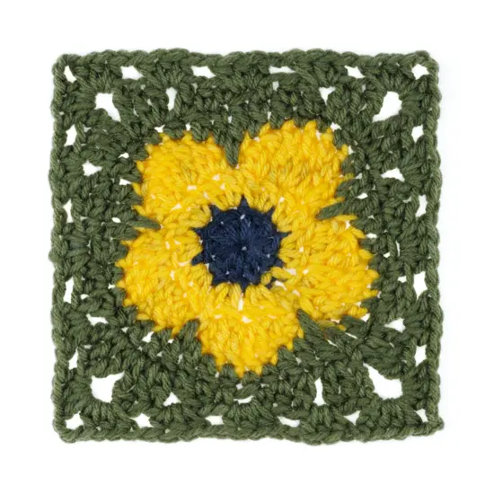 Red Heart All in ONE Flower Power Yarn 24 Pack-Hilo De Vara De Oro {3}