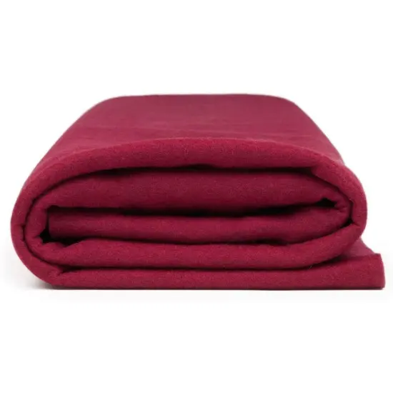 1 Yard Burgundy Acrylic Felt Fabric Soft Durable 1.6mm Thick Craft DIY Arts Crafts Decorations Sewing 72&Prime; Wide {1}
