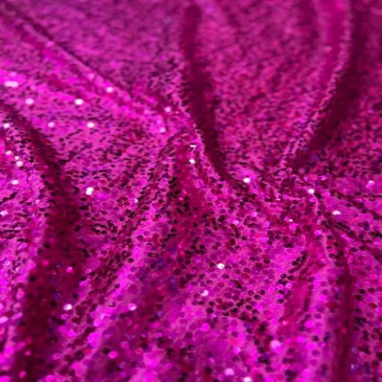 1 Yard Sequin Taffeta Fabric Sparkling Polyester for Events Costumes and Decor 50&ndash;54 inches Width Lilac {3}