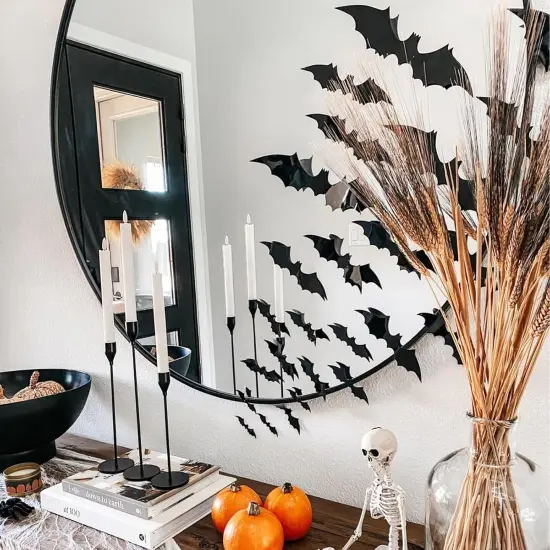 170Pcs Bat Halloween Decorations {5}