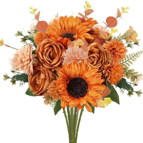 Fall Sunflowers Artificial Flowers {1}
