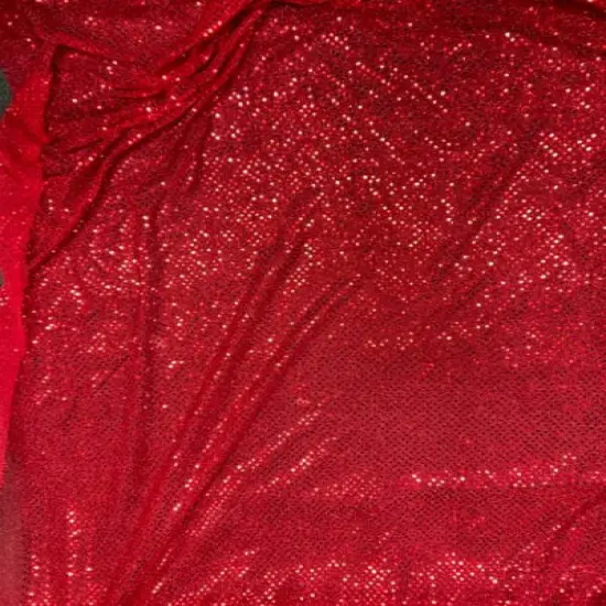 1 Yard Small Dot Confetti Sequin Fabric for Apparel Costumes and Decor 45 Inches Wide Black {3}