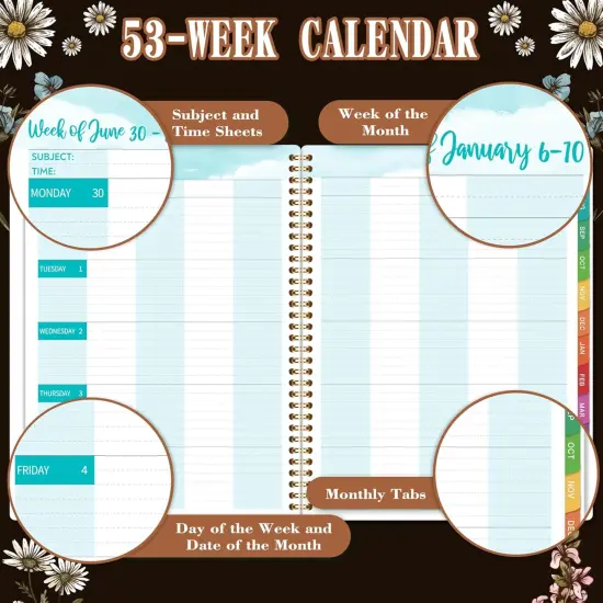 2025-2026 Teacher Planner - 8.5" x 11" {4}