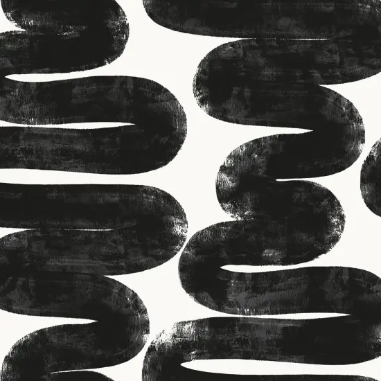 Tempaper Wiggle Room Peel and Stick Wallpaper By Bobby Berk, 15 sq. ft. {1}